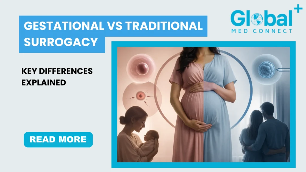 Gestational vs traditional surrogacy key differences explained, including IVF and surrogate pregnancy